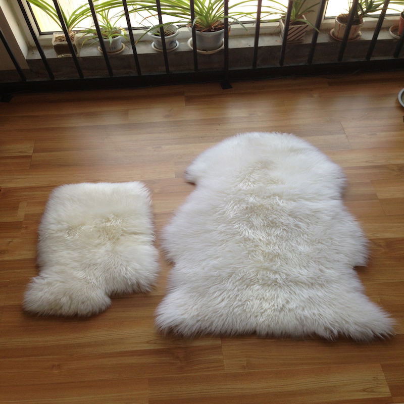 Australian Sheepskin Rug - real photo