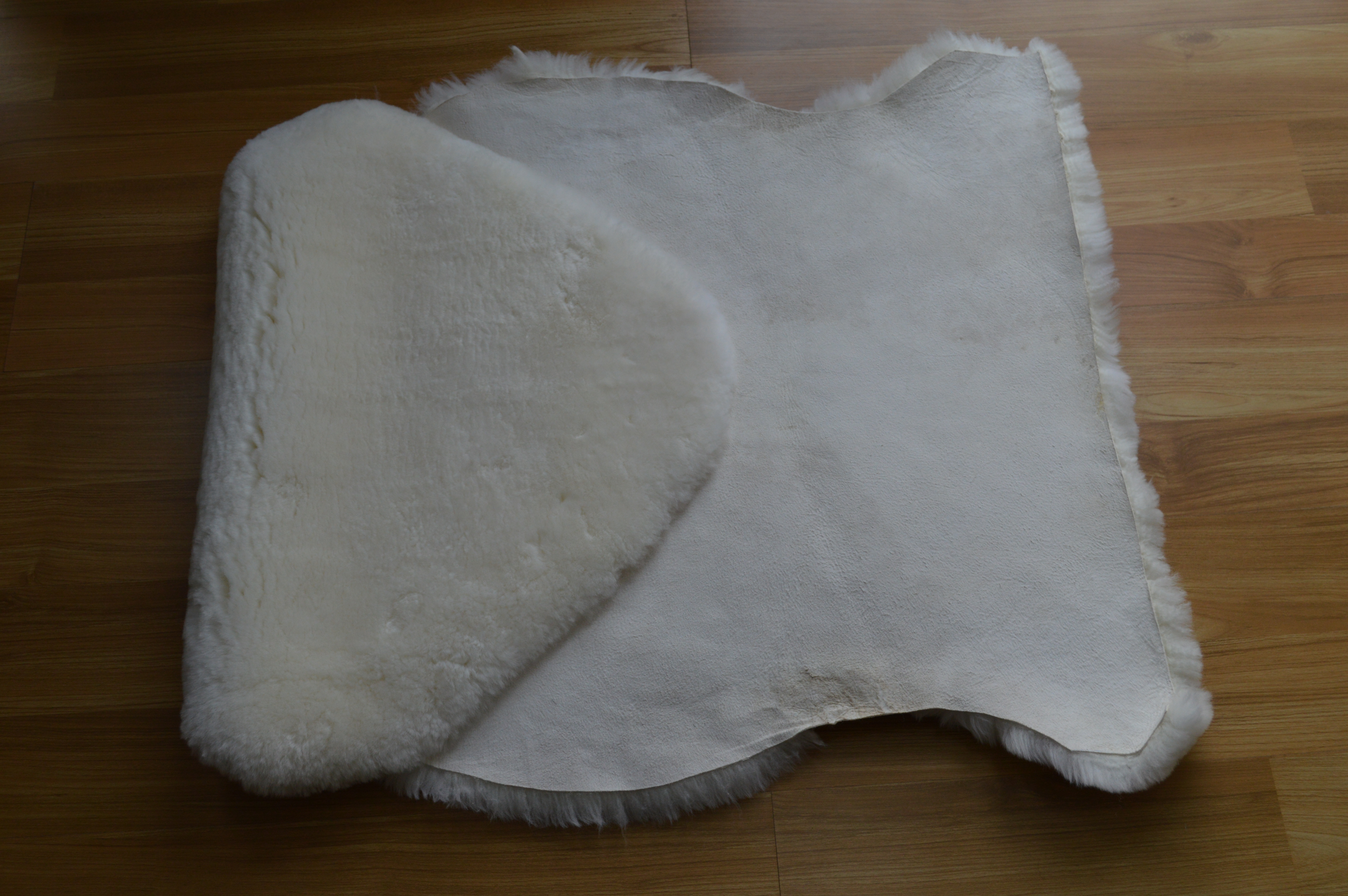 Medical Sheepskin Bed Rail Pad - alternate view