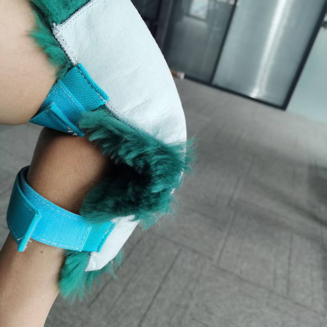 Medical Sheepskin Elbow Protector - alternate view 5