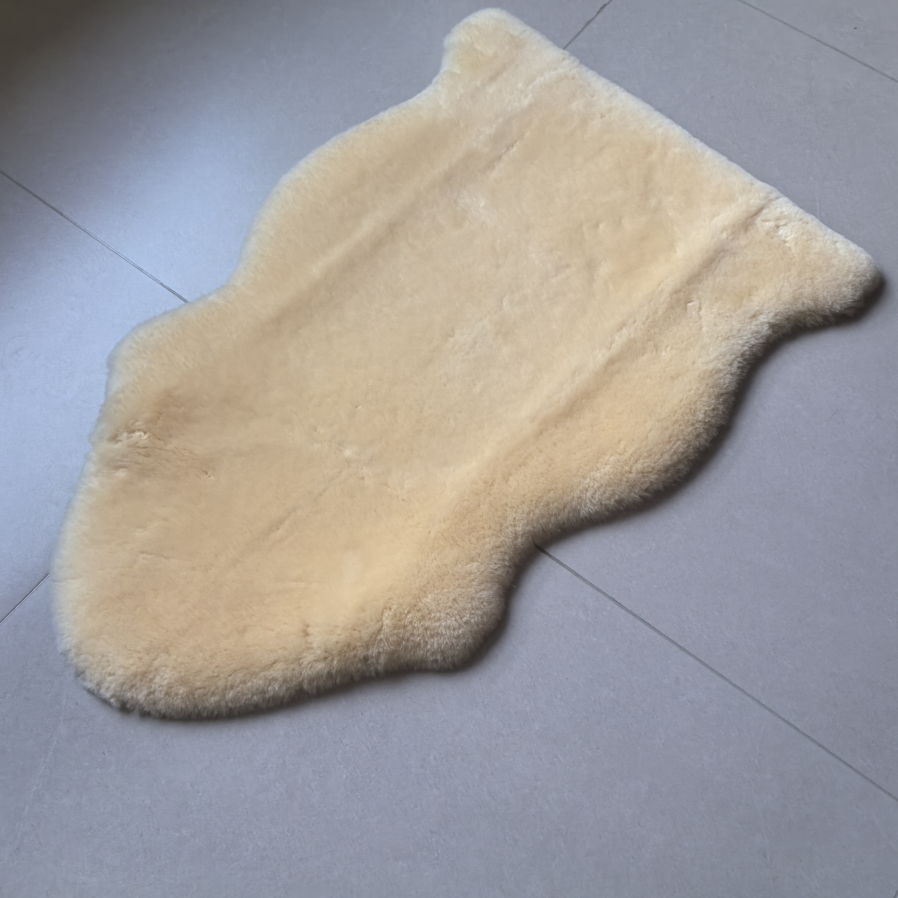 Commercial Medical Sheepskin Wheelchair Cushion - alternate view
