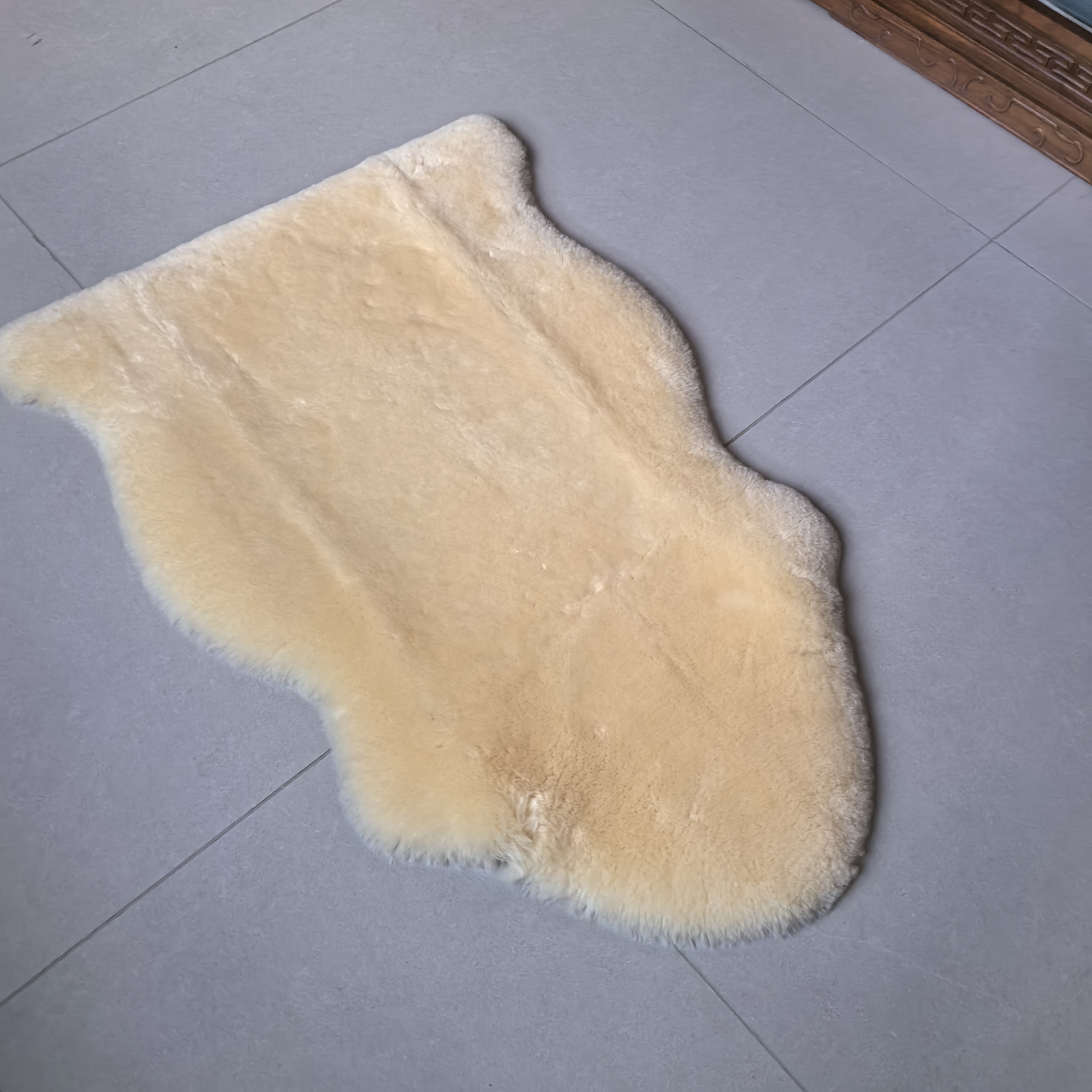 Medical Sheepskin Wheelchair Cushion - alternate view 3