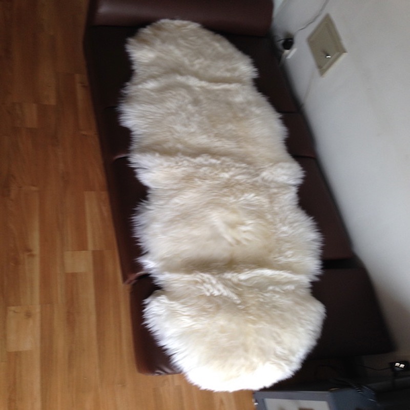Sheepskin Area Rug - alternate view